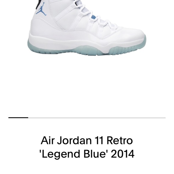 Jordan 11 Retro "Legend Blue" Size 9.5 - Picture 9 of 10
